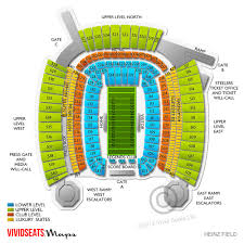 Heinz Field Seating Chart Taylor Swift 90733 Bitnote