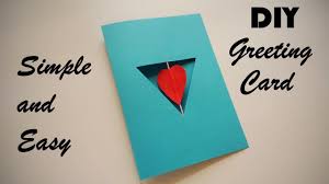 How to make greetings cards decide on a feature for the cardboard. How To Make Greeting Card Hand Made Greeting Card Simple And Easy Diy Love Card Youtube