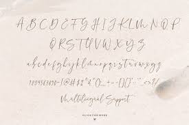 Sinthya Casual Script Font Casual Script Fonts Script Uppercase And Lowercase Letters