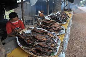 Kerap kali ikan asin dan ikan salai ini dijadikan buah tangan oleh pengunjung yang datang ke sana. Konsumsi Ikan Masyarakat Sumsel Di Bawah Target Nasional Republika Online