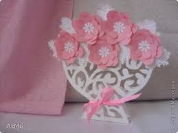 поделки ко дню матери в начальной школе из бумаги Vaza S Cvetami Bumazhnyj Cvetok Detskie Podelki Podelki