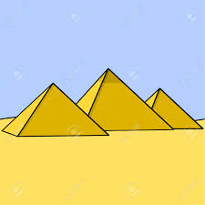 Cartoon Illustration Showing Three Egyptian Pyramids In The Middle Royalty Free Cliparts Vectors And Stock Illustration Image 25638457 Choose from 950+ pyramid graphic resources and download in the form of png, eps, ai or psd. cartoon illustration showing three egyptian pyramids in the middle