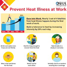 And while fall is full of fun activities and events, it also brings safety concerns at work. Heat Illness Prevention Campaign Occupational Safety And Health Administration
