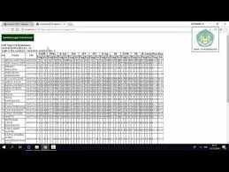 Leger adalah sebuah daftar nilai hasil pembelajaran siswa yang nantinya akan di tuangkan ke dalam buku raport siswa. Cara Download Leger Rapor Pada E Rapor Youtube