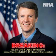 🚨 BREAKING: Rep. Ben Cline (R-VA) has introduced the Hearing Protection  Act in the U.S. House of Representatives! This bill cuts government red  tape that has prevented American hunters and recreational shooters