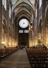 Strasbourg cathedral or the cathedral of our lady of strasbourg (french: Strassburger Munster Das Wahrzeichen Des Elsass