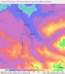 City's attractions, accommodations and restaurants are all at your disposal. Elevation Of Arganil Portugal Elevation Map Topography Contour