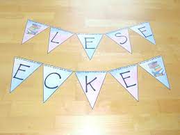 Die vorlagen sind ideal um die reinigungsarbeiten. Wimpelkette Fur Die Leseecke