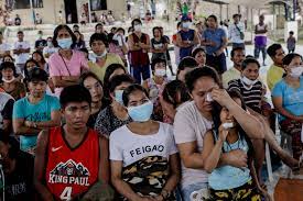 Hermilando mandanas announced that the number of evacuees from the province displaced by taal volcano's eruption reached the one million mark on. Priest Appeals For More Shelters For Volcano Evacuees In Philippines Grandin Media