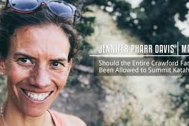Mailbag with Jennifer Pharr Davis: Should the Entire Crawford Family Have  Been Allowed to Summit Katahdin?