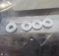 4 AMAT 3880-01215 Washer Flat .375OD X .161ID X .062THK, 453048