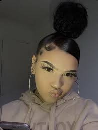 Instagram Kibluebaby Slick Hairstyles Slicked Back Hair Baddie Hairstyles