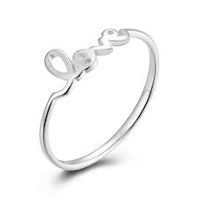 Shop a great selection of sterling silver jewelry at nordstrom rack. 2021 Fashion Designer Love Letter Ring 925 Sterling Silver Rings Jewelry Women Cute Silver Ring Girls Buy 2021 Fashion Designer Love Letter Ring 925 Sterling Silver Rings Silver Jewelry Women Product On Alibaba Com