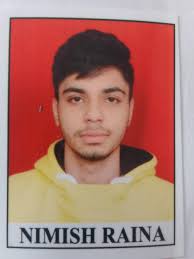 Congratulations to Nimish Raina S/o Sat Paul of Science Stream for scoring  444/500 (Distinction) in 12th Class Board exam 2023-24