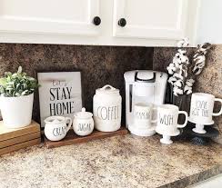 90 Beautifully Designed Countertop Coffee Stations Coffee Bars In Kitchen Coffee Station Kitchen Coffee Station