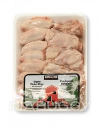Costco sells their 10 pound pack of frozen chicken wings for $24.99. Kirkland Signature Chicken Wings Split Organic 1kg Costco Regina Grocery Delivery Inabuggy
