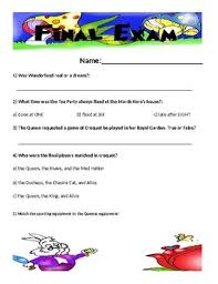 Everyone wondered what would happen if, like alice, you took a tumble down the rabbit hole? Alice In Wonderland Quizzes Worksheets Teaching Resources Tpt