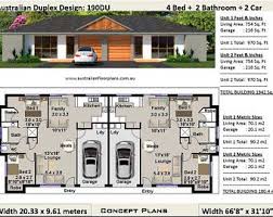 59 9 Bay Cottage 645 Sq Feet Or 59 9 M2 2 Bedroom 2 Bed Etsy Duplex Design House Plans Australia Duplex Floor Plans