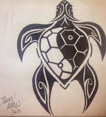 This Yin Yang Turtle Tattoo Was Created As A Ohana Cover Up Hawaiian Turtle Tattoos Turtle Tattoo Tribal Tattoos
