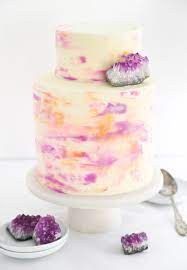 Three Easy And Trendy Ways To Diy A Wedding Cake Cake Watercolor Cake Decadent Cakes