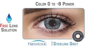 Sterling silver is the standard of quality for articles containing 92.5% silver and 7.5% copper (and/or other alloys). Freshlook Colorblends Sterling Grey Color Lenses 2 Lens Per Box Ciba Vision Alcon The Eye Destination