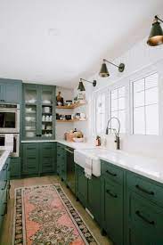 Choosing Green Kitchen Design Ideas Green Kitchen Designs Kitchen Cabinet Design Green Kitchen Cabinets