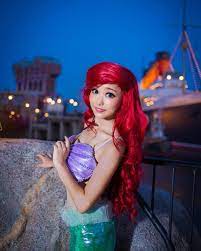 i wonder if eric is on that ship photo by photographer aki ariel arielsgrotto arielcosplay disneycosplayer disneycosplay ariel マーメイドラグーン ディズニー 仮装 dハロ