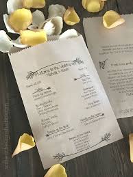 Wedding Program Bags Rustic Twig Program Bags Custom Etsy Wedding Programs Custom Bags Wedding