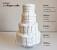 How To Make A 2 Tier Diaper Cake