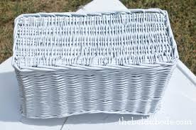 Check out our painted wicker basket selection for the very best in unique or custom, handmade pieces from our home & living shops. How To Spray Paint Wicker Baskets