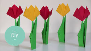 Een Tulp Vouwen Van Papier Stap Voor Stap Uitgelegd Youtube