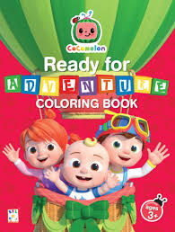 Seuss, miraculous ladybug, and the netflix properties go! Arcm0001 Cocomelon Ready For Adventure Coloring Book Ages 3 Precious Pages Corp