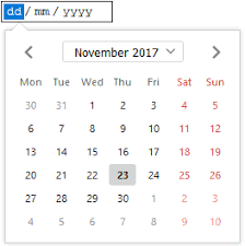 This format is used by the value html attribute and dom property and is the one used when doing an ordinary form submission. Input Type Date Html Hypertext Markup Language Mdn