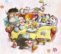 Diddl Friends Zeichentrick Tatty Teddy Niedlich