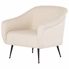 Lucie Accent Chair Occasional Chairs Fabric Seat Modern Lounge Chairs