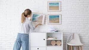 You can make one out of metal pipes and fittings and you can add a wooden shelf as well so you can keep more things on it, like planters, toiletries or extra towels. 20 Cool Home Decor Wall Art Ideas For You To Craft Diy Projects