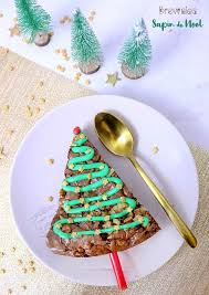 Brownies Sapins De Noel Faciles Dessert Noel Gateau Noel Sapin De Noel