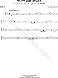 Vedi la nostra white sheet selezione dei migliori articoli speciali o personalizzati, fatti a mano dai nostri lenzuolo senza angoli negozi. Irving Berlin White Christmas Sheet Music Violin Solo In Eb Major Download Print Sku Mn0123956