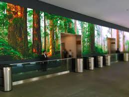 Salesforce Video Wall A Digital Signage Screen In Action Video Wall Digital Signage Led Video Wall