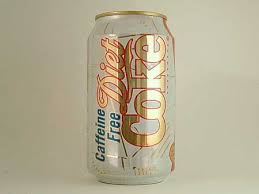 1996 Caffeine Free Diet Coke Latas