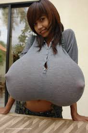 Nipples poking through sweater