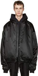 Juun J Black Oversized Bomber Jacket Modesens Oversized Bomber Jacket Bomber Jacket Jackets