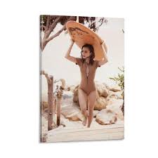 Amazon.com: Sexy Lily Collins Posters (8) Canvas Painting Wall Art Poster  for Bedroom Living Room Decor 20x30inch(50x75cm) Frame-style: Posters &  Prints