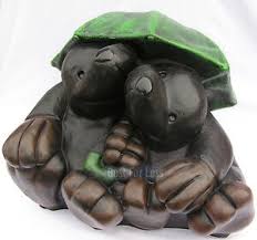 Maulwurf Parchen Gartenfigur Statue Garten Dekoration Deko Regenschirm Figur Ebay