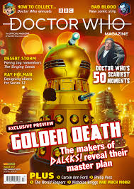 The doctor who star finds out about her grandparents, and comic john bishop tracks a pair of beluga whales. Doctor Who Magazine 557 Doctor Who Magazine