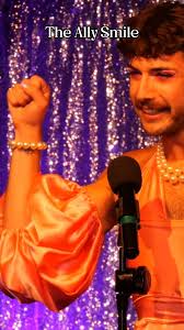 Everyone looks prettier with the Ally Smile 🌈✊️, #queercomedy #queer  #lgbtq🌈 #lgbtq #nzcomedian #wellington #Allys #pride