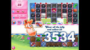 Bu hedeflerde hangi tür şekerden kaç tane patlatmanız yada oyun alanının hangi bölgelerinde patlatma işlemi yapmanız gerektiği söyleniyor. Candy Crush Saga Level 3534 Tips And Video