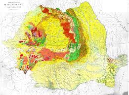 De studii şi cercetări pedologice, bucureşti. Harta Harta Geologica Romania