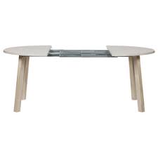 110cm ausziehbar zu einem oval d: Woood Esstisch Ausziehbar Lange Jan Rund Eiche Orangehaus