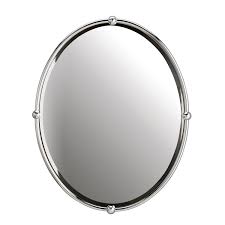 A fine english oval mirror featuring a gilt frame with a decorative gadroon edge surrounding the beveled mirror plate. Kichler Lighting 41006 Oval Beveled Wall Mirror Mirror Oval Mirror Beveled Mirror